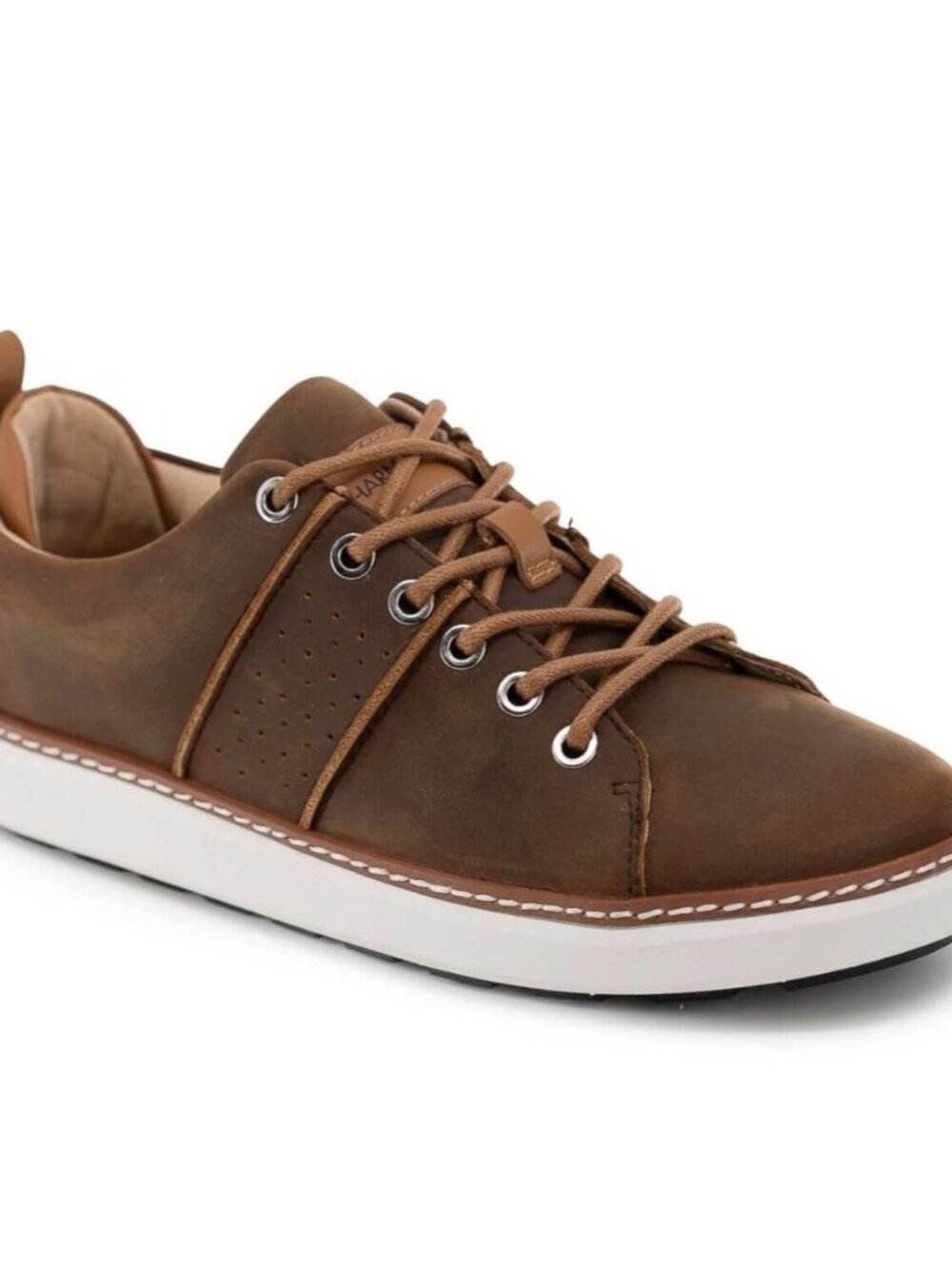 Harmony 783 Classic Walker Brown/White Leather Sz 8.5